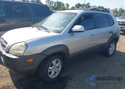 2006 Hyundai Tucson Gls/Limited from USA, damaged, VIN KM8JN72D66U340491